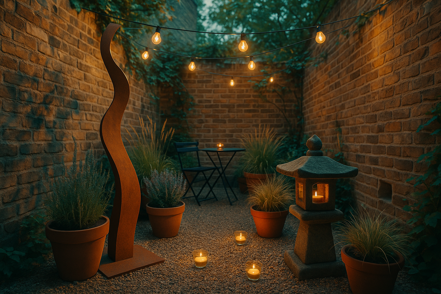 Beelden voor in de tuin